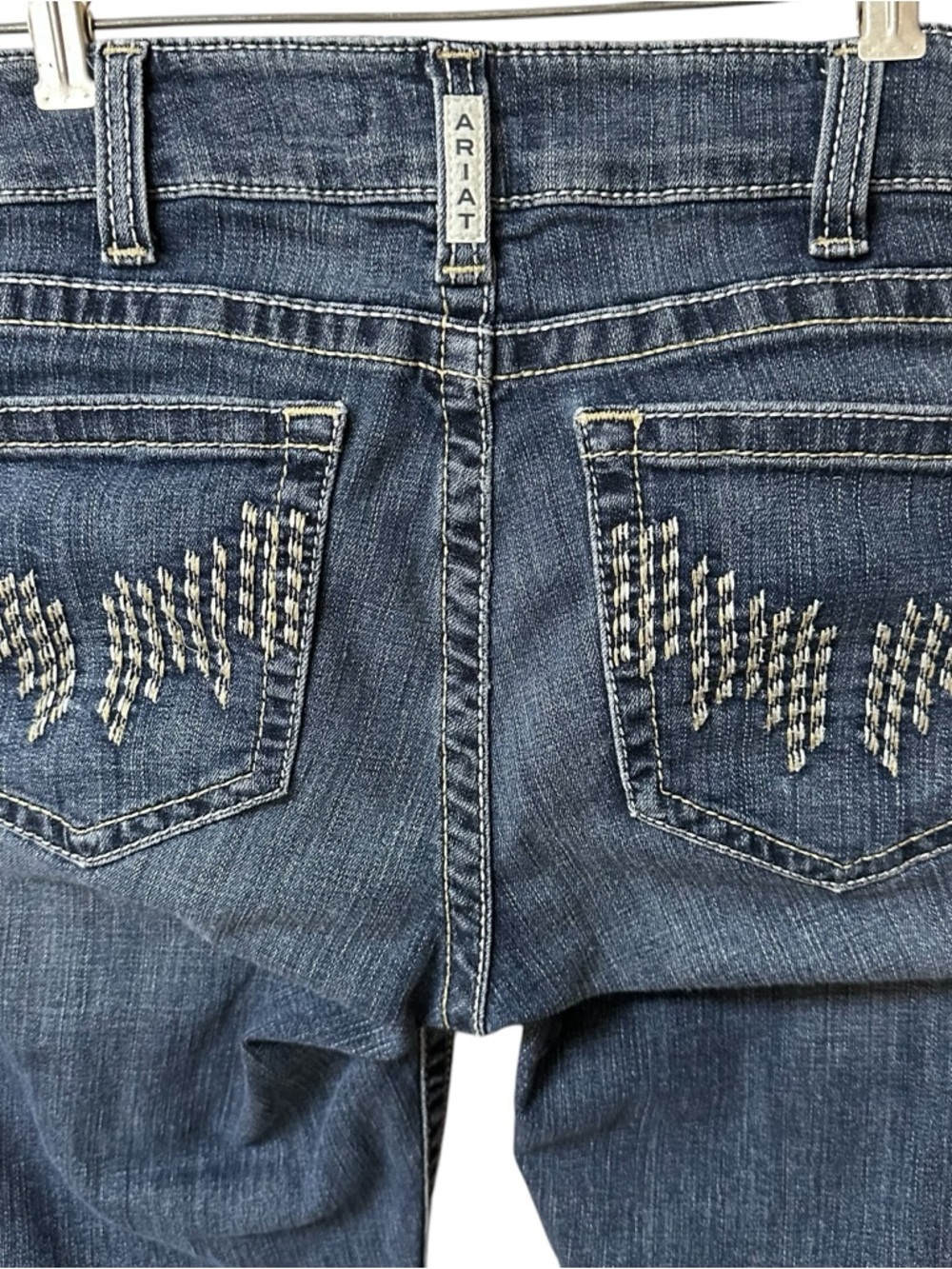 Ariat Women's REAL Perfect Rise Halyn Boot Cut Jeans 31 L - Picture 6 of 10